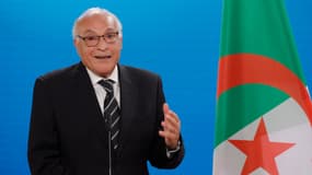 Le ministre des Affaires étrangères de l'Algérie Ahmed Attaf, ici à Berlin le 22 juin 2023.
