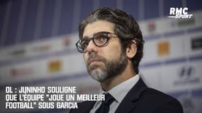 OL : Juninho souligne que l’équipe "joue un meilleur football" sous Garcia