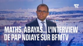 Retour des maths au lycée, abayas... L'interview de Pap Ndiaye sur BFMTV