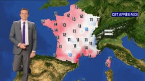 Des averses dans le nord de la France et du soleil dans le Sud, avec des températures comprises entre 10°C et 21°C... La météo de ce 25 décembre