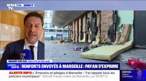Benoît Payan, maire de Marseille: "Ils sont apeurés les commerçants"