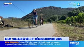 Agay: une balade à vélo et des dégustations de vin 