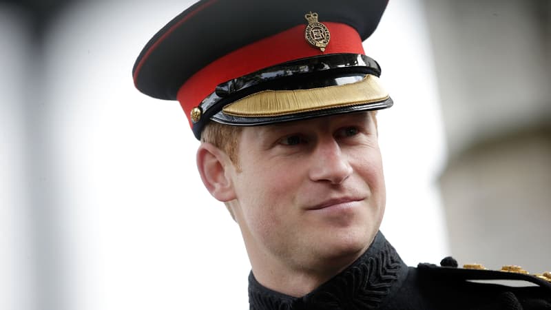 Le Prince Harry dans son uniforme officiel en novembre 2014.