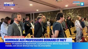 Hommage aux professeurs Bernard et Paty