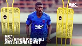 Barça: Saison terminée pour Dembélé après une lourde rechute ? 