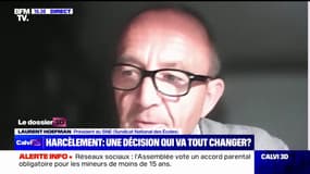 Laurent Hoefman (Syndicat national des écoles) sur le harcèlement: "L'Éducation nationale a trop longtemps protégé le coupable"