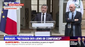 Gérald Darmanin (ministre de la Justice): "Je serai toujours du côté des victimes, et jamais du côté des délinquants et des criminels définitivement condamnés"