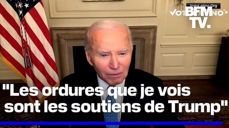 Élections américaines: Joe Biden insulte les électeurs de Donald Trump en les qualifiant d'