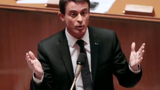 Le Premier ministre Manuel Valls durant le débat sur la déchéance de nationalité à l'Assemblée nationale, le 9 février 2016 à Paris Le Premier ministre Manuel Valls durant le débat sur la déchéance de nationalité à l'Assemblée nationale, le 9 février 2016 à Paris