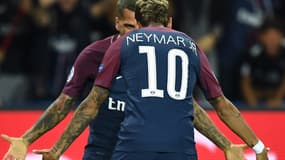 Neymar et Dani Alves
