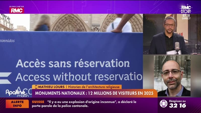 LE PARTI PRIS - Arc de Triomphe, mont Saint-Michel, Notre-Dame... Le patrimoine français a attiré 12 millions de visiteurs en un an
