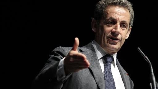 Nicolas Sarkozy le 22 avril 2015 à Nice Nicolas Sarkozy le 22 avril 2015 à Nice