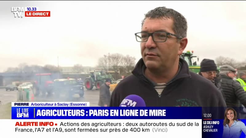 Colère des agriculteurs: le péage de Saint-Arnoult, dans les Yvelines, sur le point d'être bloqué
