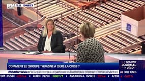 Elisabeth Ducottet (Thuasne): avec le PGE, "on a constitué une sécurité dans un moment où l'on ne savait pas ce qui allait se passer"