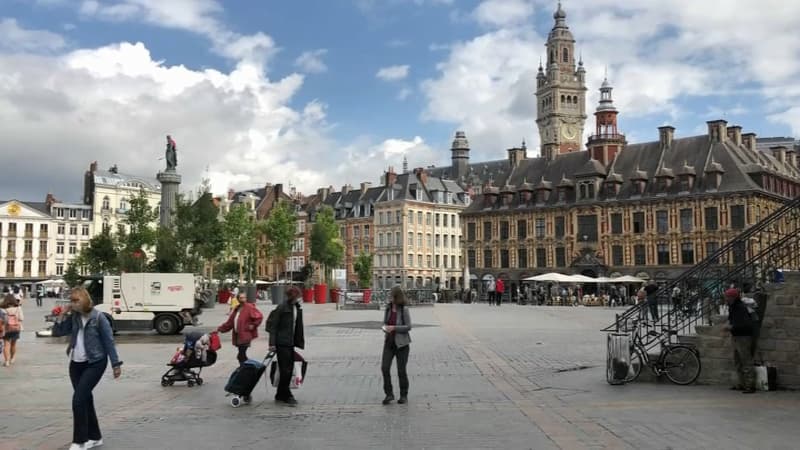 La Grand Place à Lille.