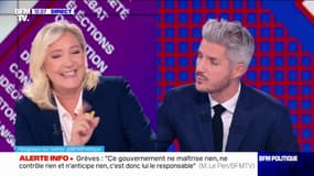 Marine Le Pen demande une "grande conférence sur les salaires"