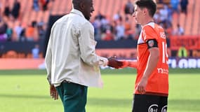 Benjamin Mendy et Laurent Abergel, le 27 août 2023.
