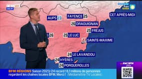 Météo Var: de belles éclaircies ce mercredi, jusqu'à 27°C à Sainte-Maxime