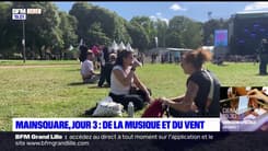 Mainsquare: le festival bat son plein malgré le vent