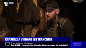 Dans les tranchées près du front à Kharkiv, les soldats se préparent à d'éventuelles nouvelles attaques