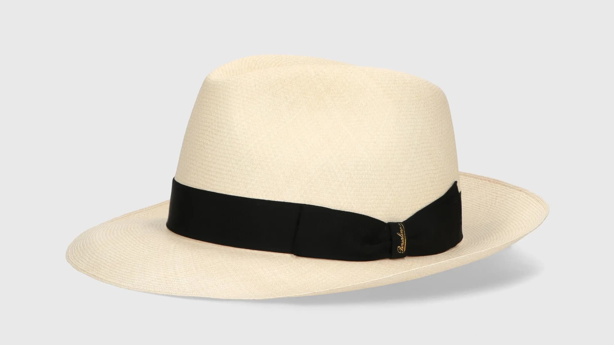 Un chapeau Borsalino Alexander Montecristi Panama Extra-fin Un chapeau Borsalino Alexander Montecristi Panama Extra-fin