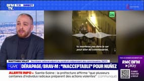 Dérapages à la BRAV-M: "Il y a une fatigue qui s'installe" affirme Matthieu Valet, représentant syndical des commissaires