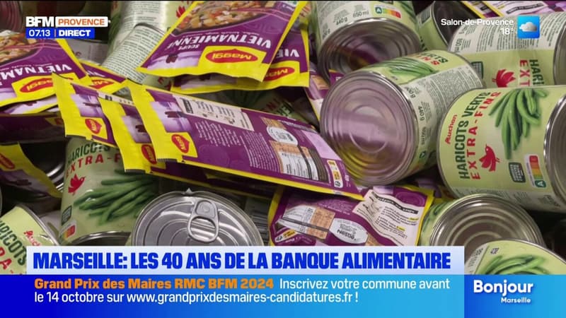 Marseille: la Banque alimentaire fête ses 40 ans thumbnail