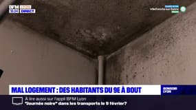 Mal logement à Lyon : des habitants du 9ème à bout