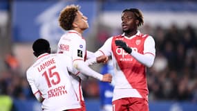 Eliesse Ben Seghir célèbre son but face à Strasbourg, le 9 novembre 2024