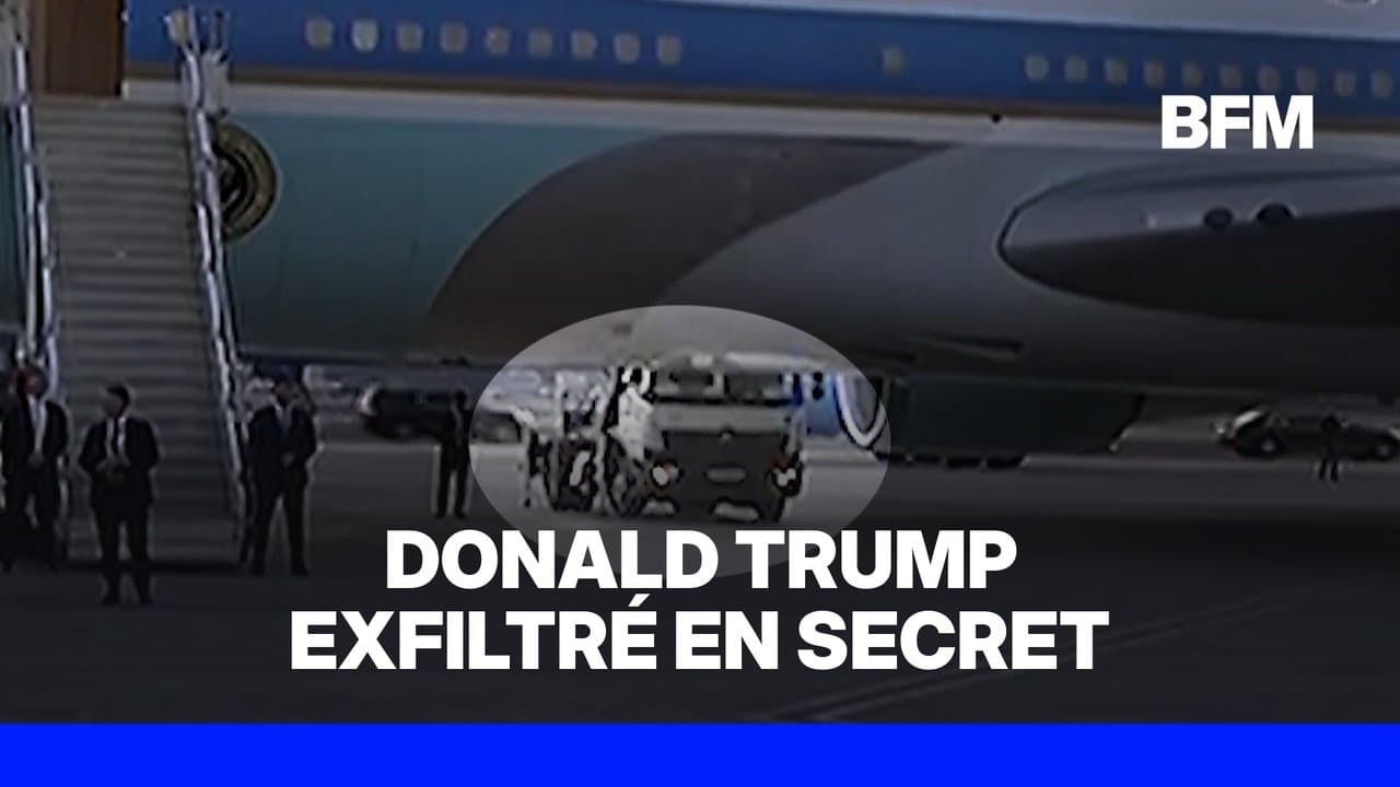 Donald Trump a secrètement changé d'avion après le sommet de l'Otan en raison de menaces iraniennes