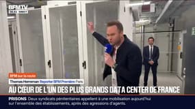 BFMTV au cœur de l'un des plus grands data centers de France