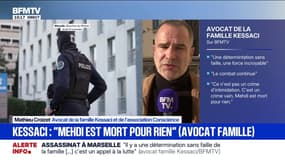 L'avocat de la famille Kessaci "espère" que le décès de Mehdi "ne sera pas vain"