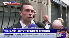 Jordan Bardella: "Le RN est la première force politique du pays en nombre de voix"