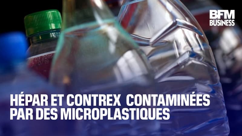 Les eaux Hépar et Contrex contaminées par des microplastiques