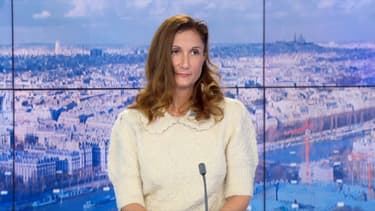 Coline Berry, fille de l'acteur Richard Berry, sur BFMTV, le 4 mars 2021.