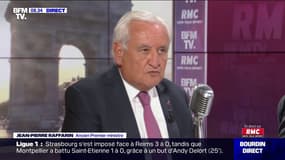 Jean-Pierre Raffarin face à Jean-Jacques Bourdin sur RMC et BFMTV