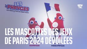 Les mascottes des Jeux olympiques et paralympiques 2024 dévoilées