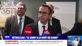 Lutte contre le trafic de drogue: "Il faut frapper au portefeuille, il faut saisir des biens", déclare Bruno Retailleau
