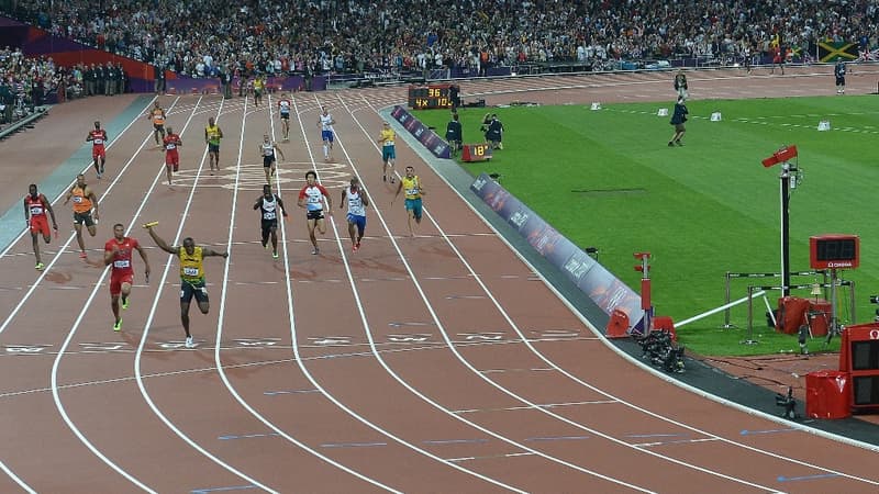 Les épreuves d'athlétisme pendant les JO de Londres