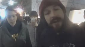 Shia Labeouf avant son arrestation, le 26 janvier. 