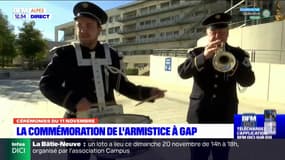 Cérémonie du 11-Novembre: la Marseillaise chantée par la fanfare de Gap