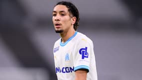 Bilal Nadir avec l'OM en janvier 2024