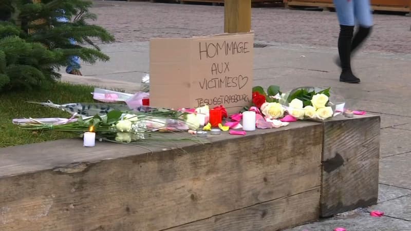 Les Strasbourgeois se sont réunis dimanche pour commémorer les victimes de l'attentat du marché de Noël de Strasbourg, en 2018.