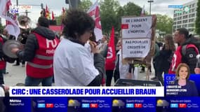 Inauguration du Circ: une casserolde pour accueillir Braun