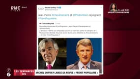 Les tendances GG : Michel Onfray lance sa revue "Front populaire" - 22/05