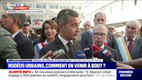 Rodéos urbains: Gérald Darmanin dénonce un "phénomène criminel"