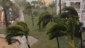 Le cyclone Gonzalo, lundi en fin d'après-midi.