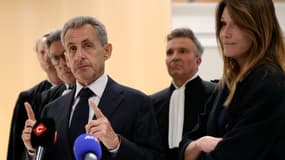 Nicolas Sarkozy et Carla Bruni le 25 septembre 2025 à Paris 