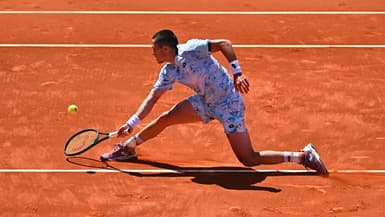 Harold Mayot au Masters 1000 de Madrid, le 23 avril 2025