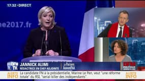 Duel à distance entre Jean-Luc Mélenchon et Marine Le Pen à Lyon (2/2)